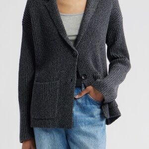 Nordstrom Rib Wool & Cashmere Cardigan